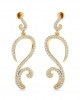 Farrah Long Diamond Earrings