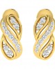 Celina Diamond Earrings in Gold