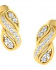 Celina Diamond Earrings in Gold