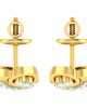 Celina Diamond Earrings in Gold