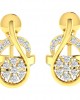 Leba Diamond Earrings In Gold