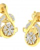 Leba Diamond Earrings In Gold