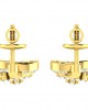 Leba Diamond Earrings In Gold