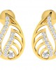 Leza Diamond Earrings in Gold