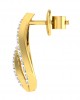 Leza Diamond Earrings in Gold