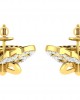 Hali Diamond Earrings in Gold