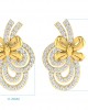 Hali Diamond Earrings in Gold