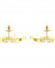 Ilsa Diamond Earrings in Gold