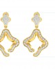 Ilsa Diamond Earrings in Gold