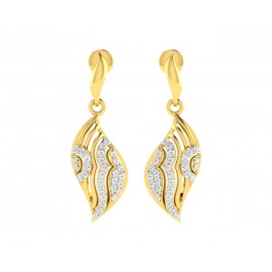 Ivanka Diamond Earrings in Gold