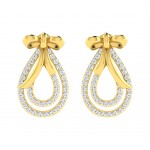 Iriana Diamond Earrings in Gold