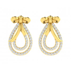 Iriana Diamond Earrings in Gold