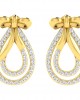 Iriana Diamond Earrings in Gold