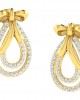 Iriana Diamond Earrings in Gold