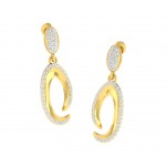 Eeva Diamond Earrings in Gold 