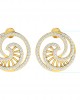 Emel Diamond Earrings in Gold