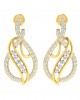 Eliza Diamond Earrings in Gold