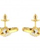 Eliza Diamond Earrings in Gold