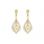 Nomi Diamond Earrings in Gold