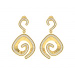 Faren Diamond Earrings in Gold