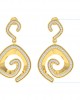 Faren Diamond Earrings in Gold