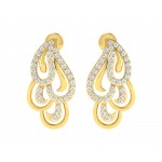 Pamela Diamond Earrings in Gold