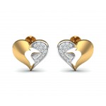 Pana Diamond Heart Earrings 