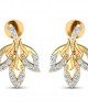 Gwen Diamond Gold Earrings