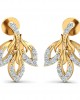 Gwen Diamond Gold Earrings