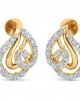 Genn Diamond Earrings In Gold