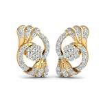 Inara Diamond Earrings in Gold