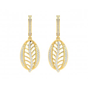 Perry Diamond Earrings in Gold