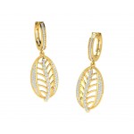 Perry Diamond Earrings in Gold