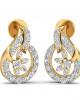 Gemma Diamond Eartops in Gold