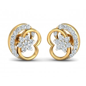 Viti Diamond earrings in gold