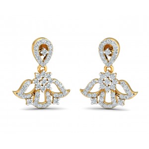 Fiza Diamond Dangle Earrings