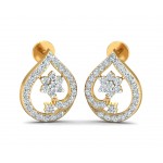 Rima Gold Diamond Earrings