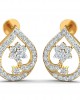 Rima Gold Diamond Earrings