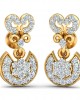 HIen Diamond Earrings in Gold