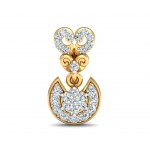 HIen Diamond Earrings in Gold