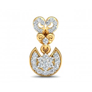 HIen Diamond Earrings in Gold