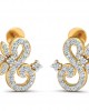 Fen Diamond Earrings  In Gold