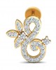 Fen Diamond Earrings  In Gold