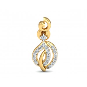 Tisha Diamond Earrings in Gold