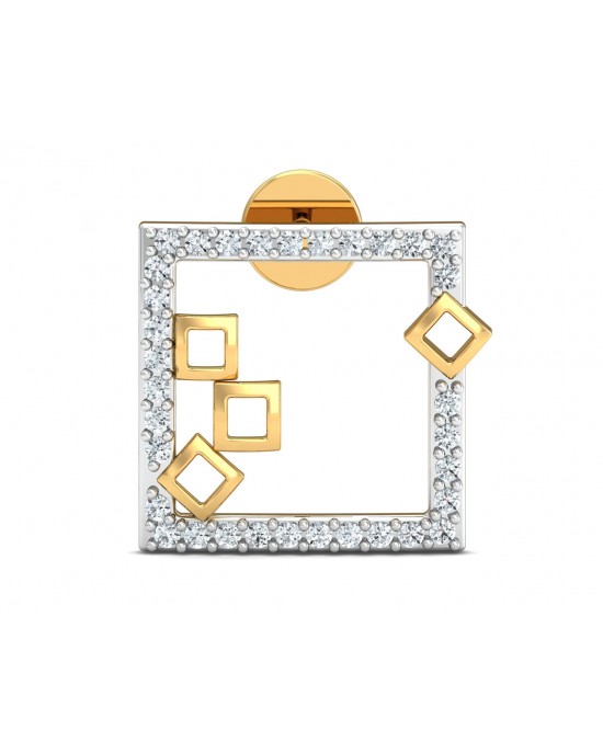 Sabina Diamond earrings in gold