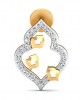 Ella Diamond Earrings in Gold