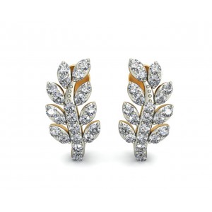 Sain Diamond Earring Half Balis in Gold