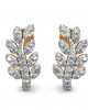 Sain Diamond Earring Half Balis in Gold