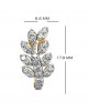 Sain Diamond Earring Half Balis in Gold