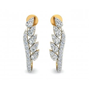 Fara Diamond Hoop Earrings